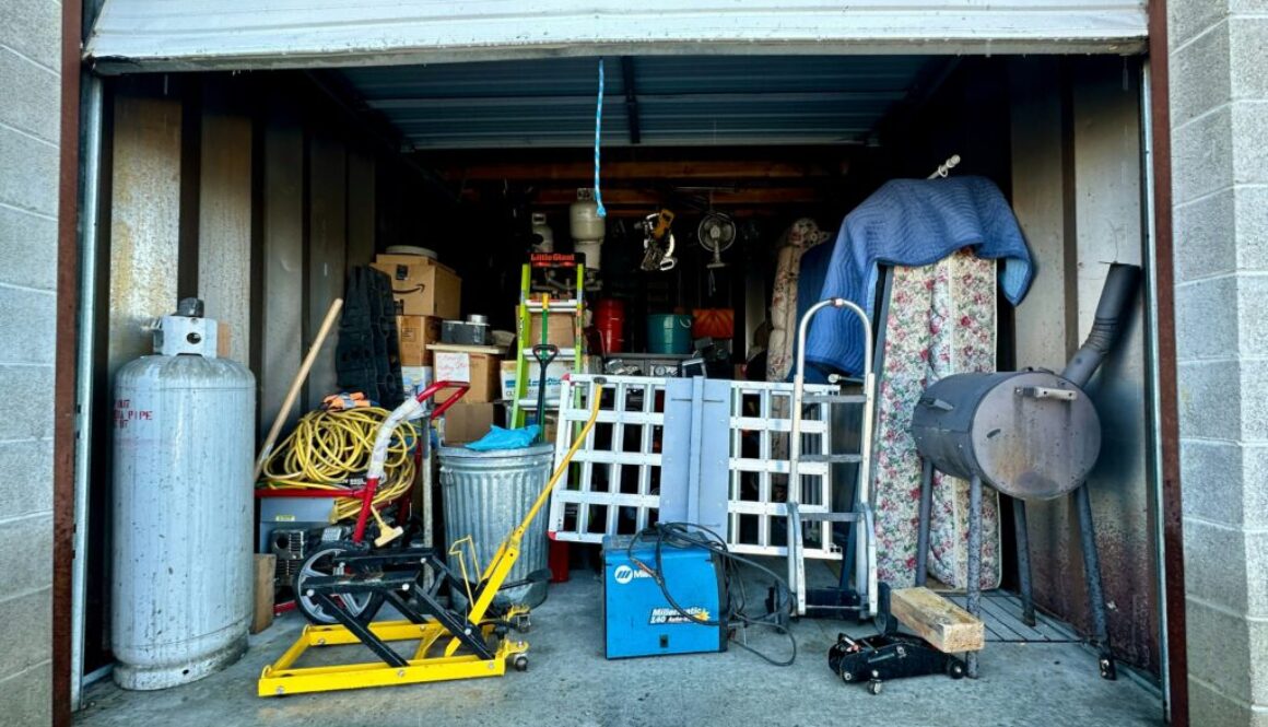 Assorted junk sorted for eco-friendly junk removal and donation in Colorado